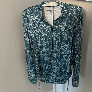 Eddie Bauer swim top size L